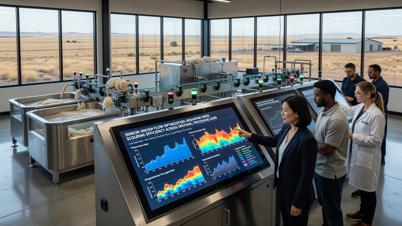 Sensor-Driven Flow Optimization Reshaping Wool Scouring Efficiency Across Regional Processing Hubs
